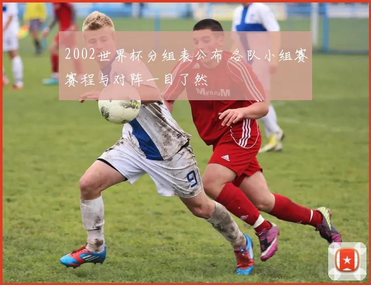 2002世界杯分组表公布 各队小组赛赛程与对阵一目了然